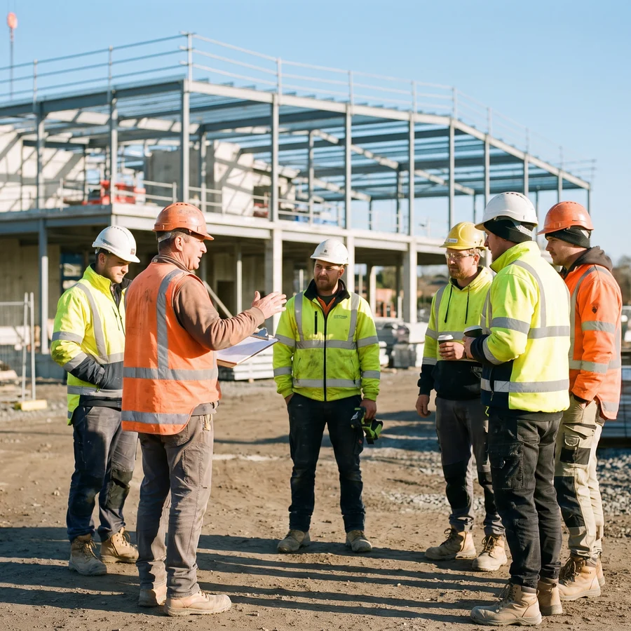 Construction workforce and subcontractor management