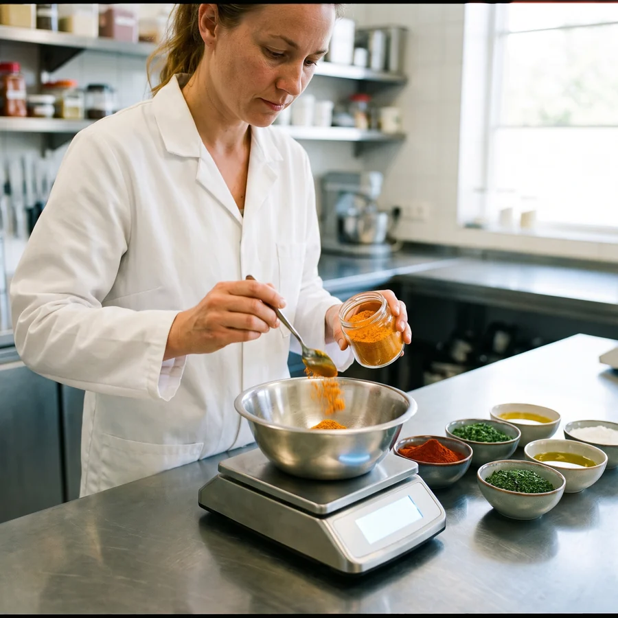 Food recipes and product specifications